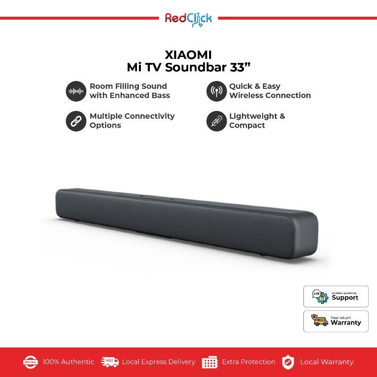 Mi soundbar sound output best sale