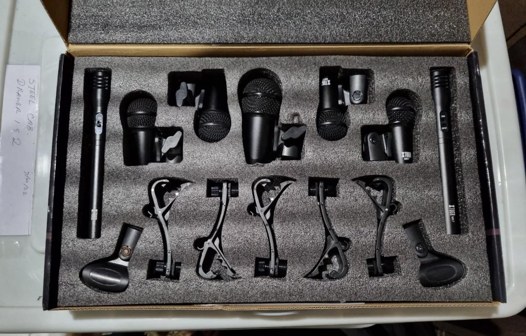 XTUGA MI7 Drum Mics (Category: Microphones) located in Makati City. Submitted by soup7 (Listing ID 1173920367, Image 1). Description: rarely used except for cymbal mic. Payment Gcash only ships in Manila..