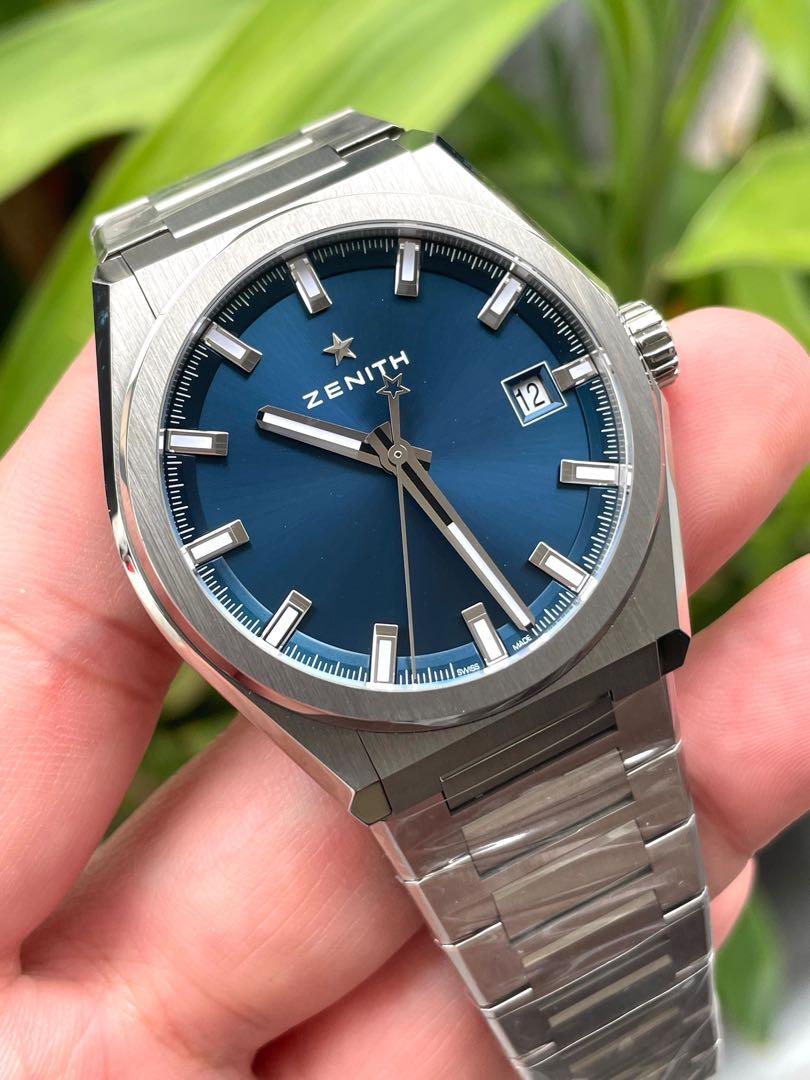 Zenith defy classic blue discount review