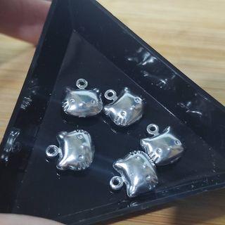 5 Pieces Hello Kitty Charm for DIY Jewelry and Crafts