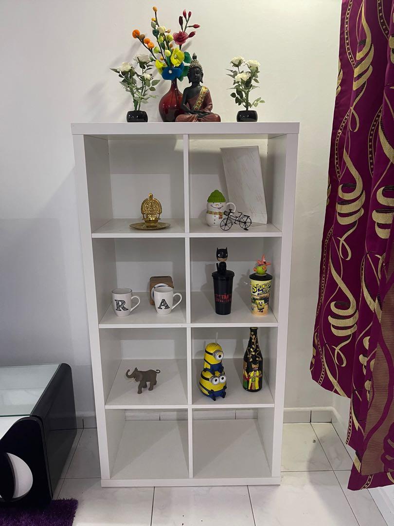 8 Grid IKEA Shelving unit, Furniture & Home Living, Furniture, Shelves