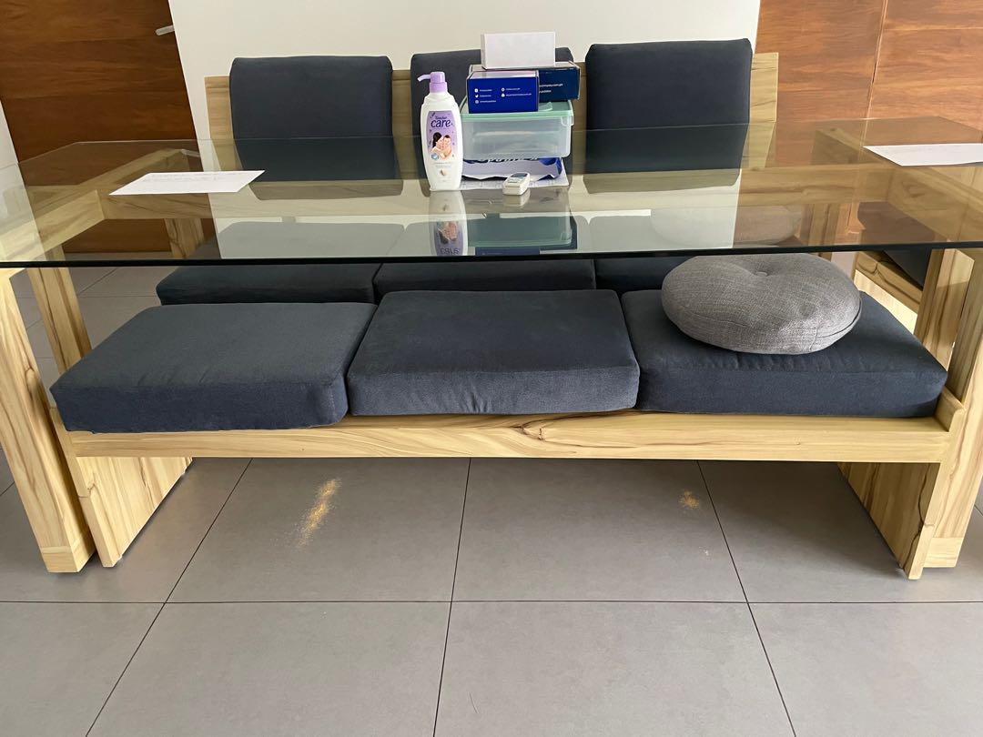 9SEATER DINING TABLE SET, Furniture & Home Living, Furniture, Tables