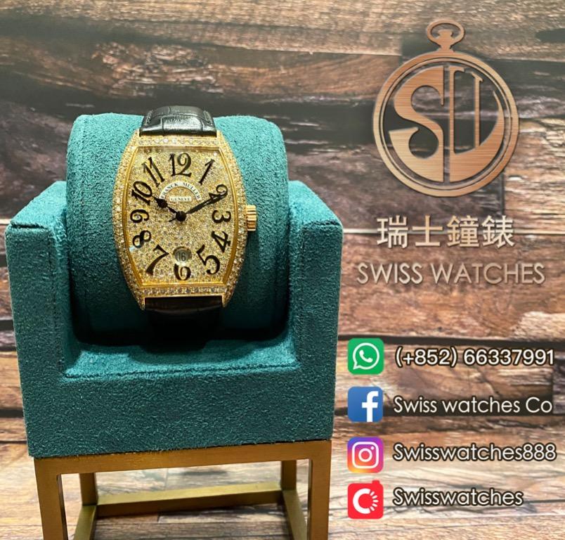 二手法蘭克穆勒Franck Muller Curvex 7851 SC DT D CD 滿天星面[淨錶 