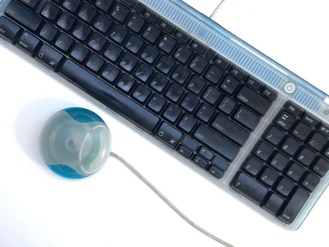 Apple iMac G3 本体 M6709J/B 233MHz Rev.B + キーボード アップル アイマック 外箱付 ジャンク パーツ取りにどうぞ【80