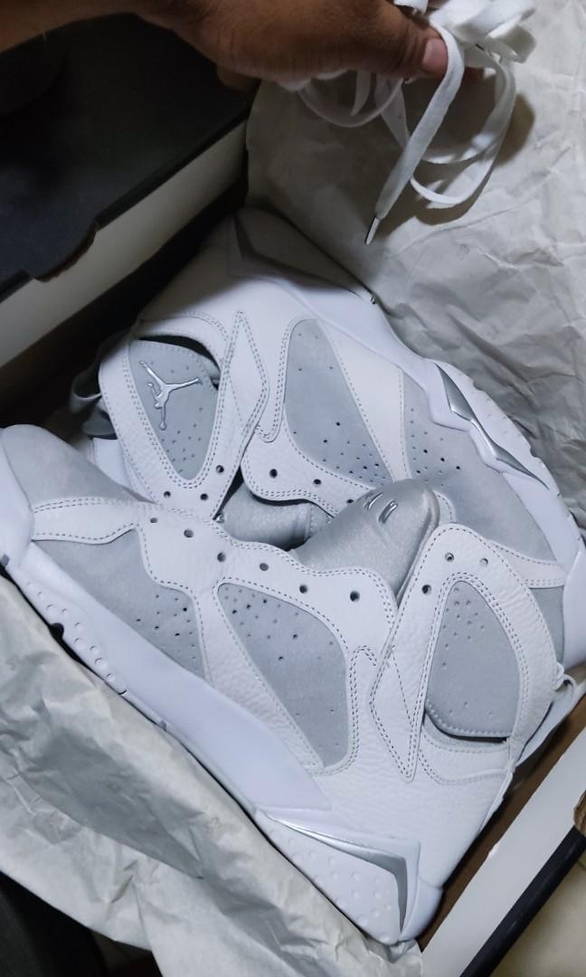 Air jordan 7 shop pure platinum