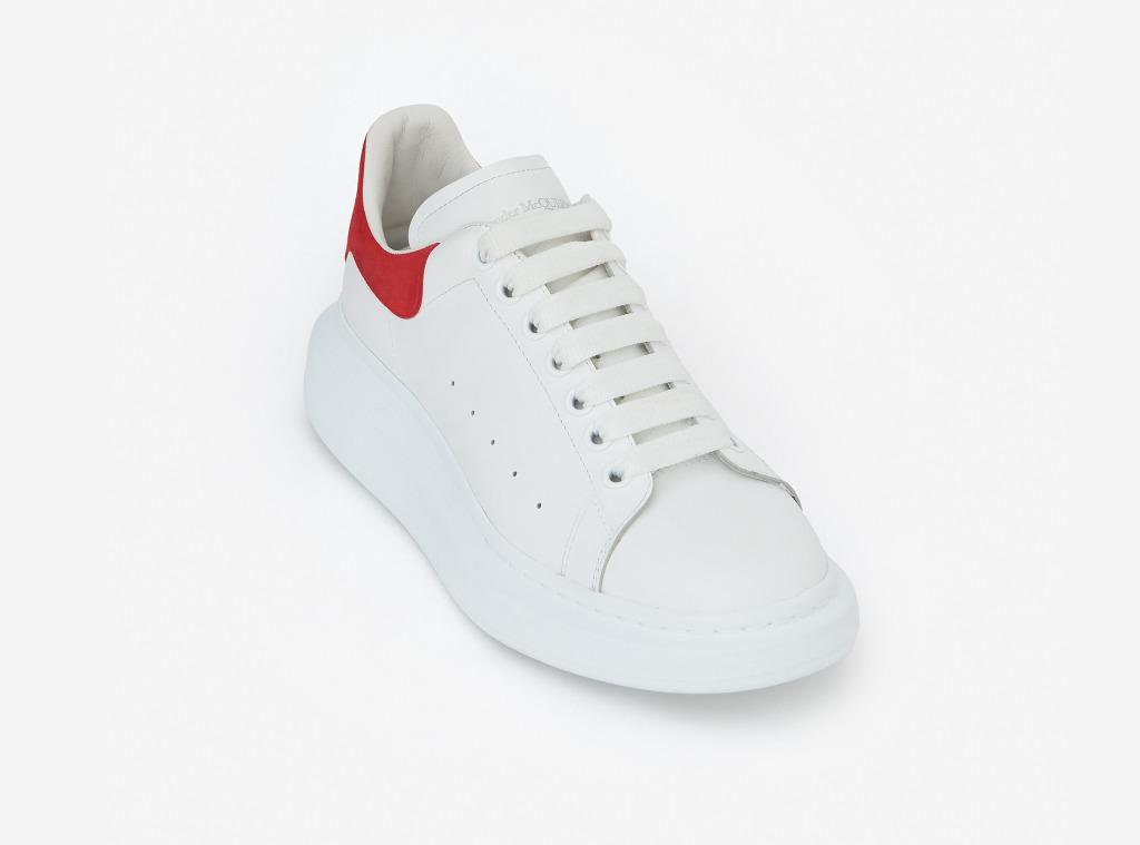 Alexander mcqueen hotsell red oversized sneakers