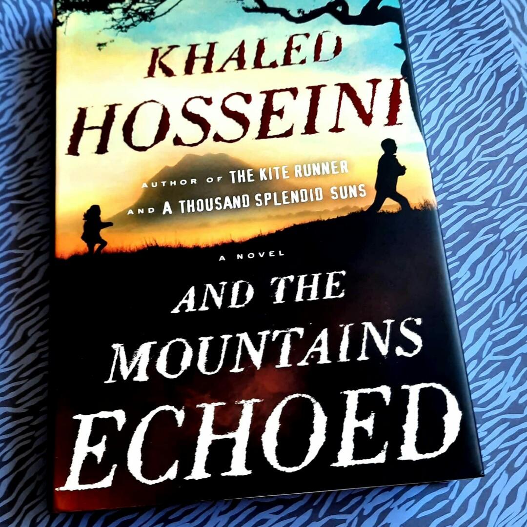 And the Mountains Echoed by Khaled Hosseini (Category: Storybooks) located in Pasig City. Submitted by sell.phi (Listing ID 1173996398, Image 1). Description: And the Mountains Echoed Khaled Hosseini preloved hardbound with some faint spots on the edges overall, in VG condition.
