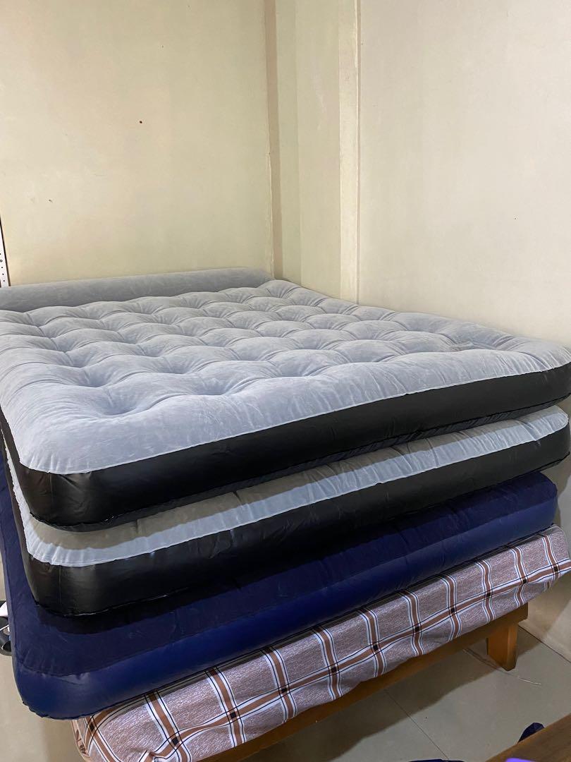 Anko Air Mattress with Builtin Foot Pump Queen, Furniture & Home