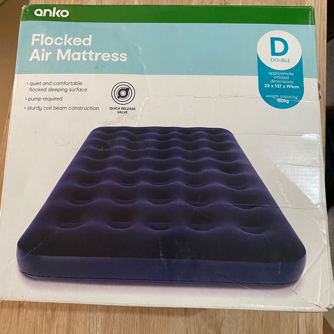 Flocked air mattress hot sale