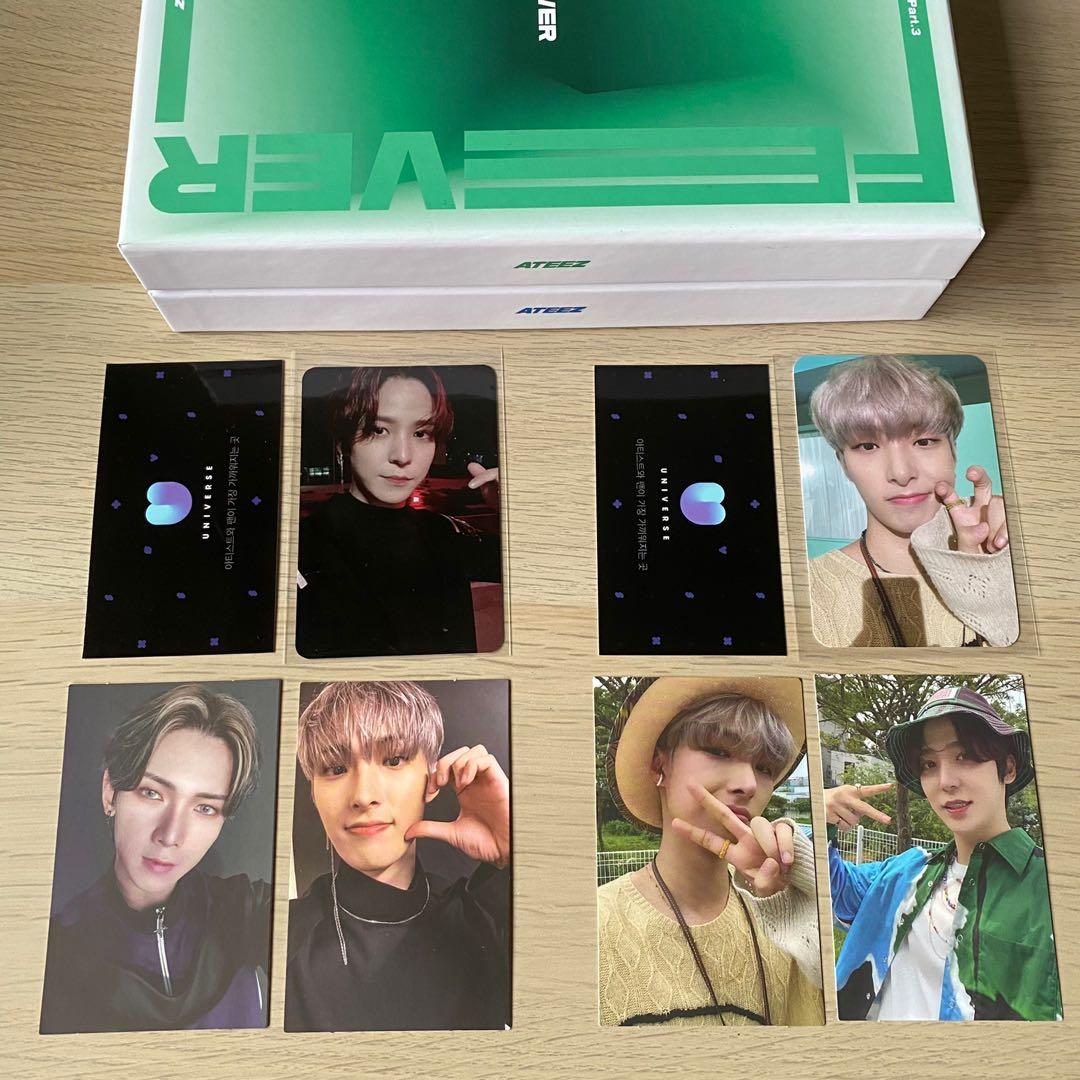 ATEEZ Zero Fever Part 3 Album Mokketshop Apple Music POB Photocard PC Yunho  Yeosang Mingi