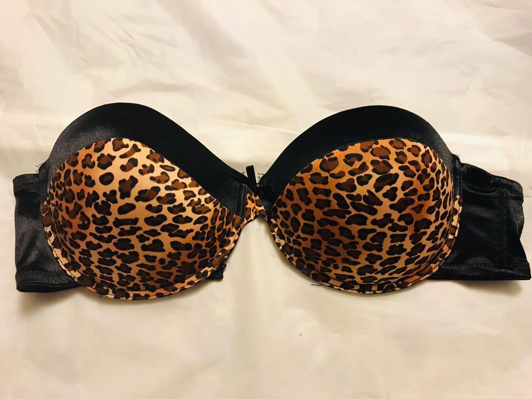 BACI New Animal Print Strapless underwire Brasier Women s Fashion
