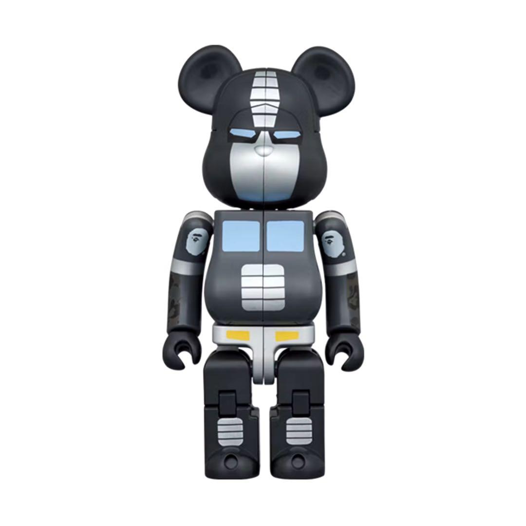 Bearbrick x Transformers Optimus Prime x Bape Black 200%, Hobbies 