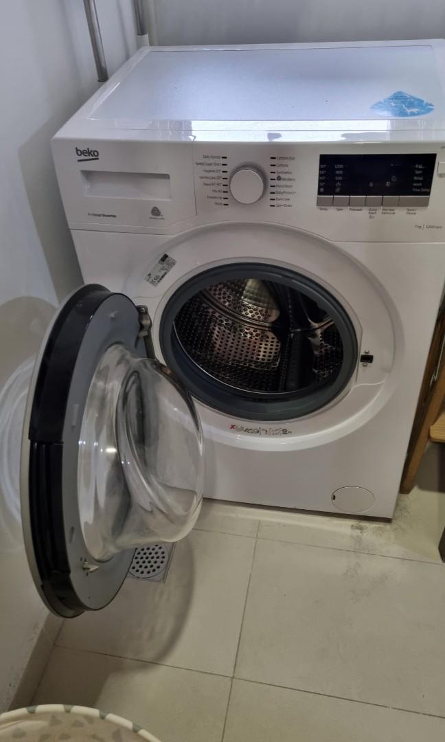 Front Load Washing Machine (10 Kg, 1400 Rpm) BFL1010W BEKO, 47 OFF