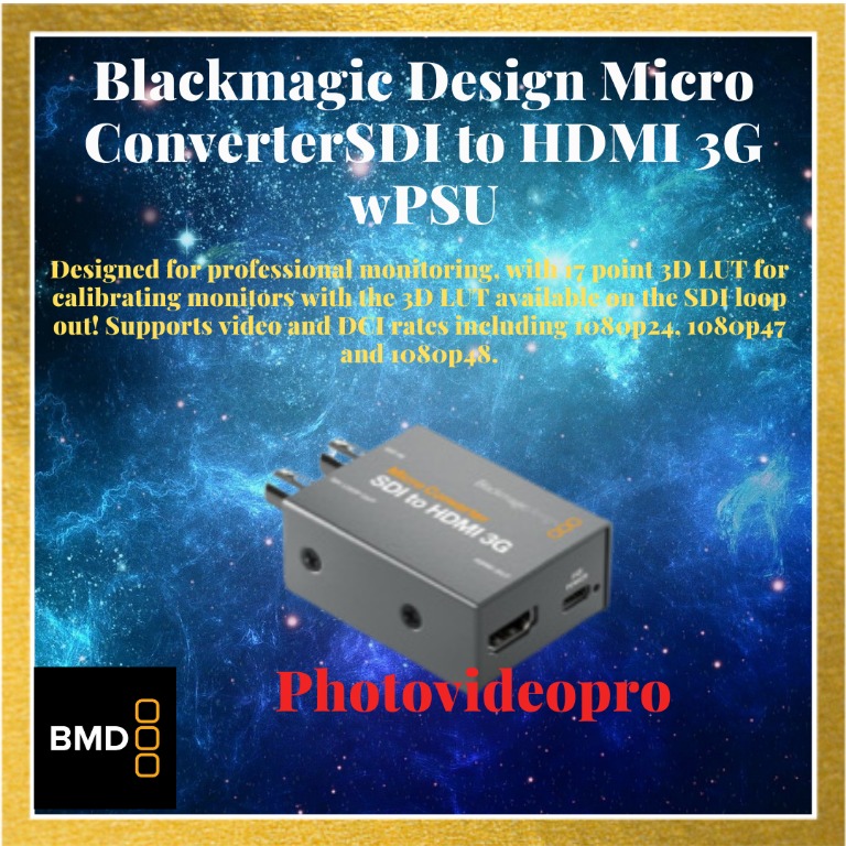 堅実な究極の マイクロコンバーター Microconverter HDMI to SDI