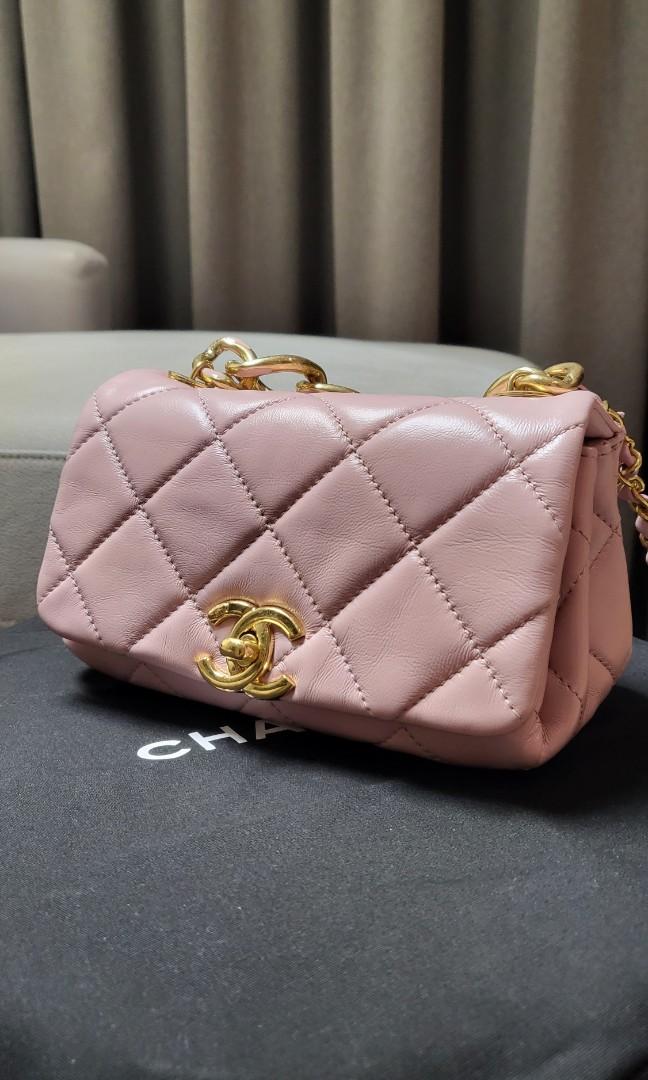 Chanel baby pink bag sales