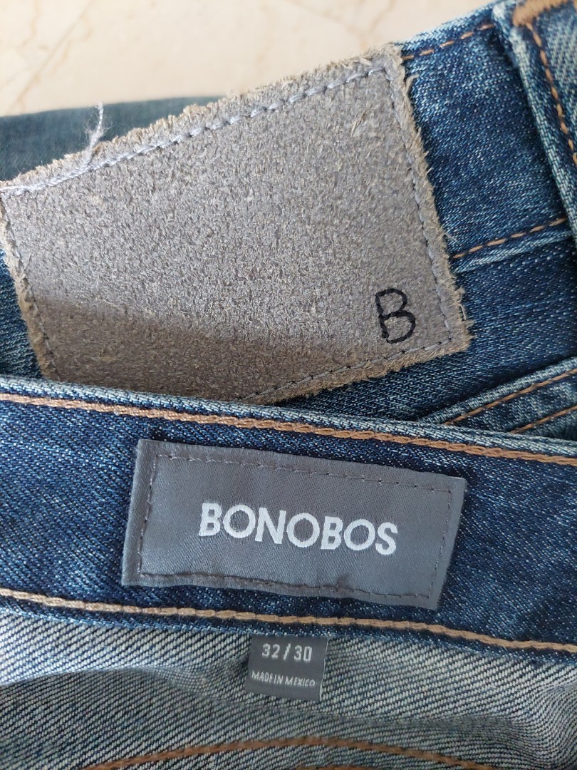 BONOBOS Size 32, Men's Fashion, Bottoms, Jeans on Carousell