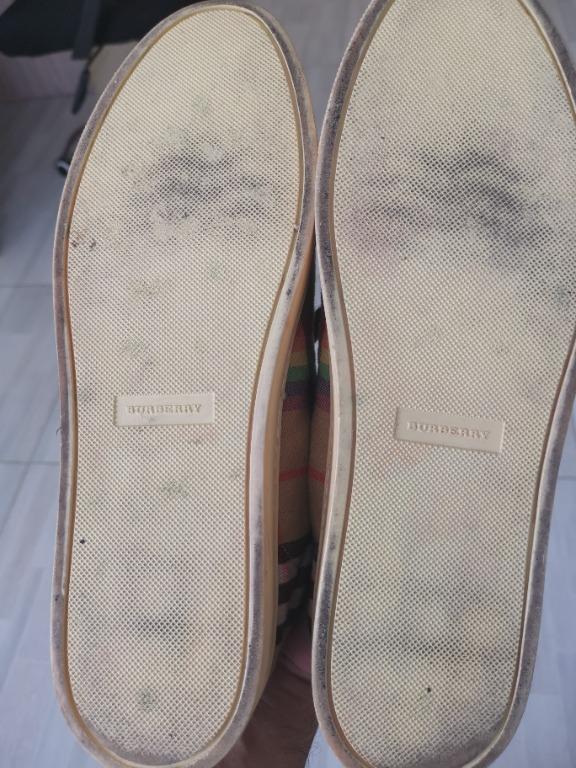 Where are burberry shoes sales made
