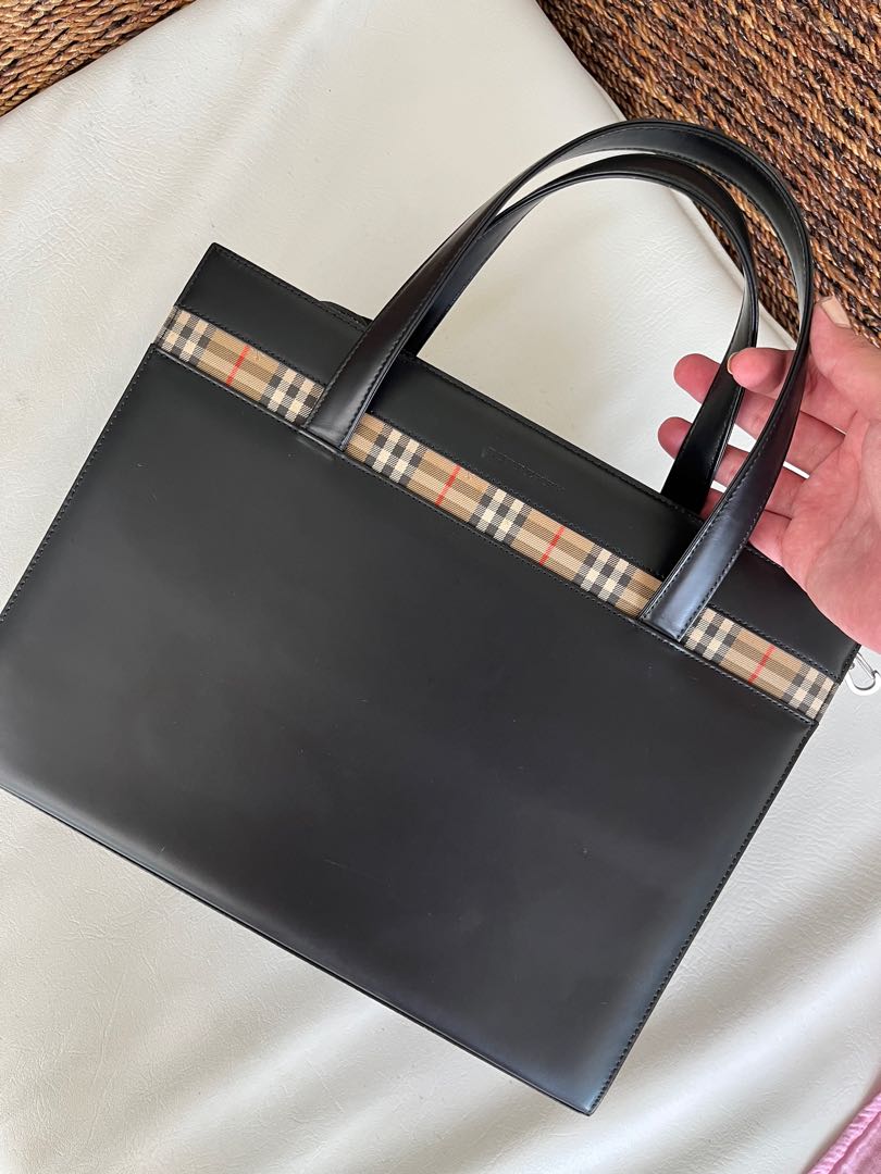 Burberry shop work bag