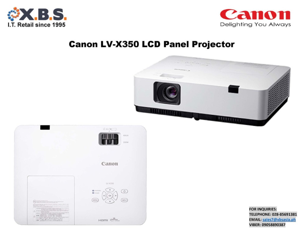 Projectors - LV-X320 - Canon Philippines