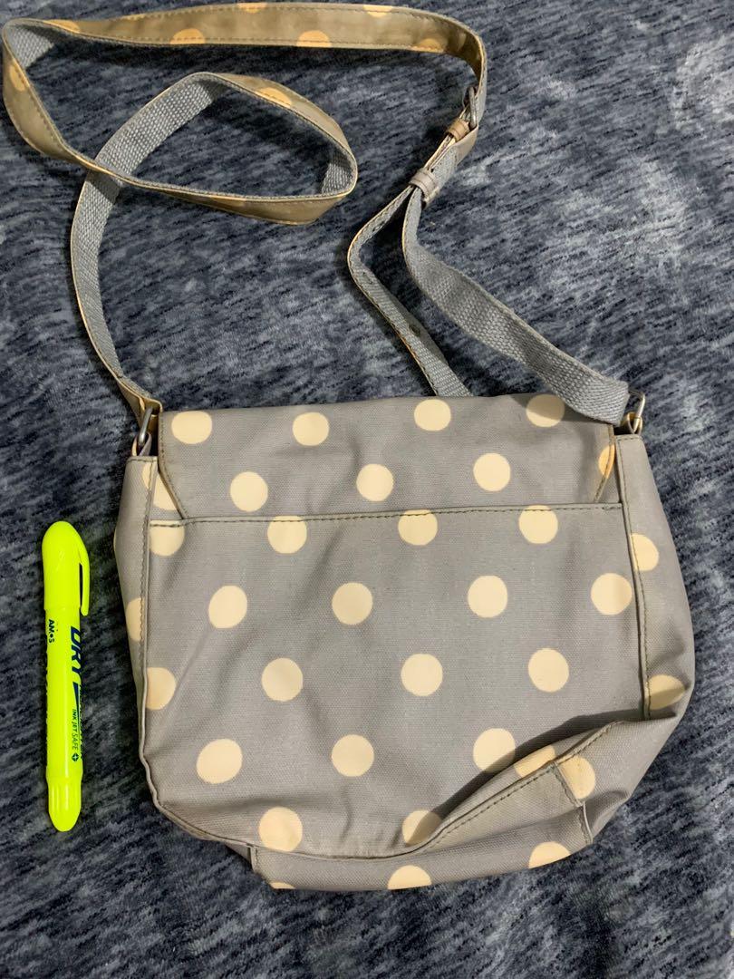 Cath kidston bag (Category: Cross-body Bags) located in Calamba. Submitted by leideebaron (Listing ID 1174099353, Image 2). Description: RFS: decluttering Needs cleaning Original Cath Kidston Bag Sf via lalamove or toktok c/o buyer Pick-up/Meet-up at Los Baños, Laguna near UP campus Payment first policy thank you!.