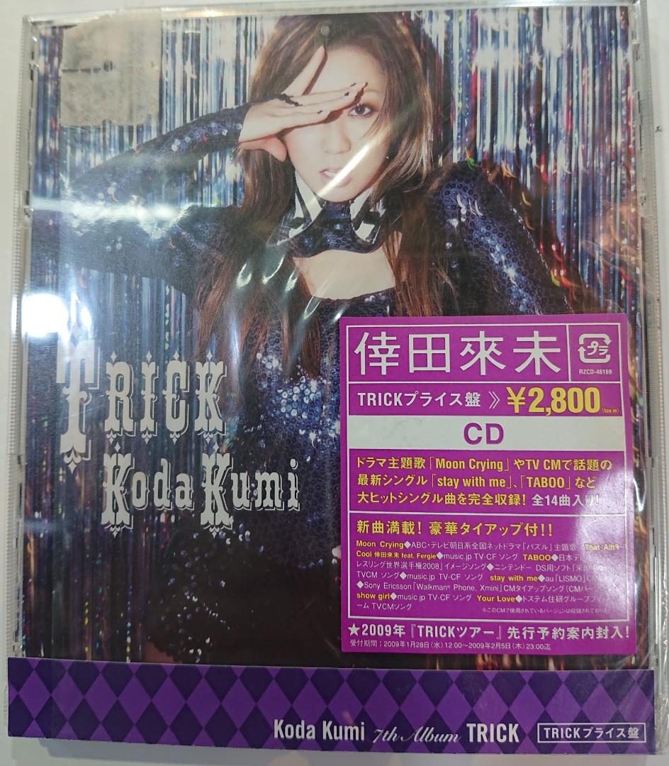 日版cd 倖田來未Trick Koda kumi, 興趣及遊戲, 音樂、樂器& 配件, 音樂 