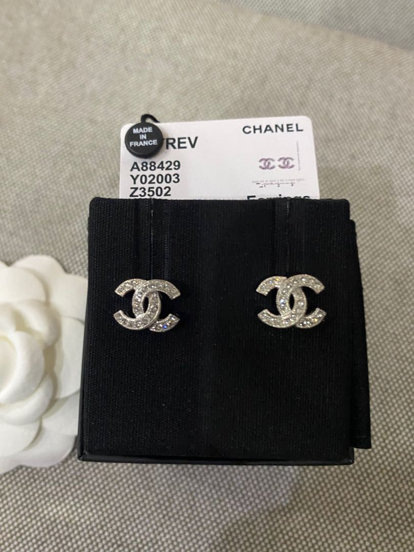 Chanel classic sales earrings price