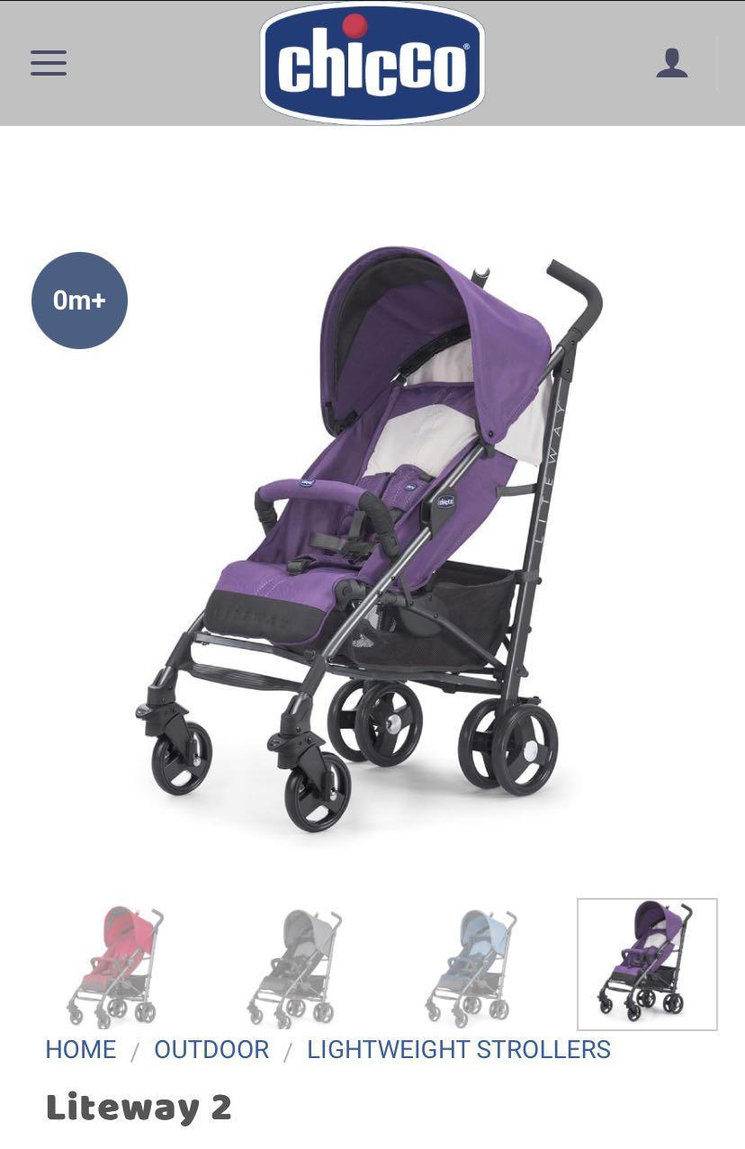 Poussette chicco liteway 2 clearance