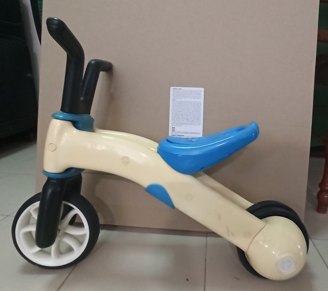 chillafish bunzi balance bike blue