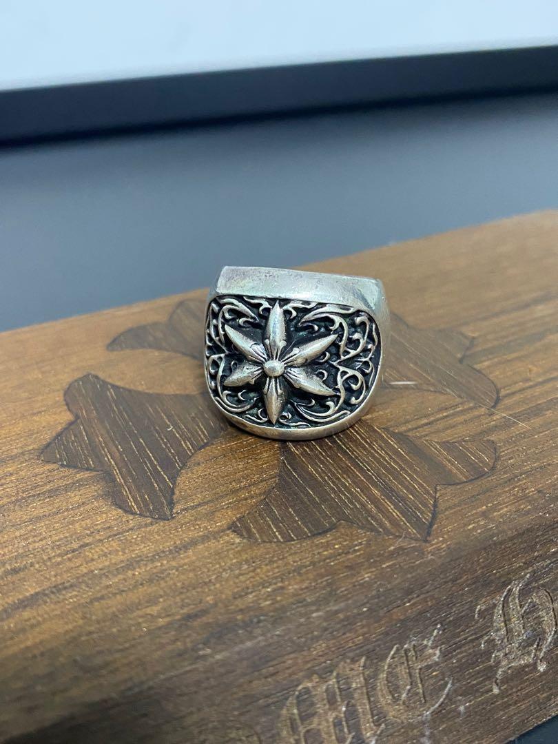 Chrome hearts hotsell oval star ring