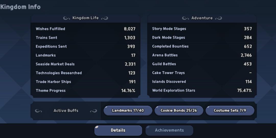 Cookie Run Kingdom Account (Category: Game Gift Cards & Accounts) located in Pasig City. Submitted by tobyrama (Listing ID 1174005491, Image 3). Description: I'm selling my well maintained Cookie Run Kingdom Account because I don't have time to play it, it's in Hollyberry Server and has a lot of diamonds and mileage and still growing, i can send more pictures if needed, price is super negotiable, dm if interested..