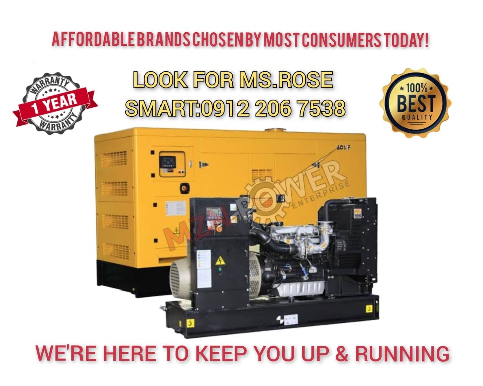 Cummins Generator For Sale 50kva 75kva 100kva 125kva 150kva 175kva