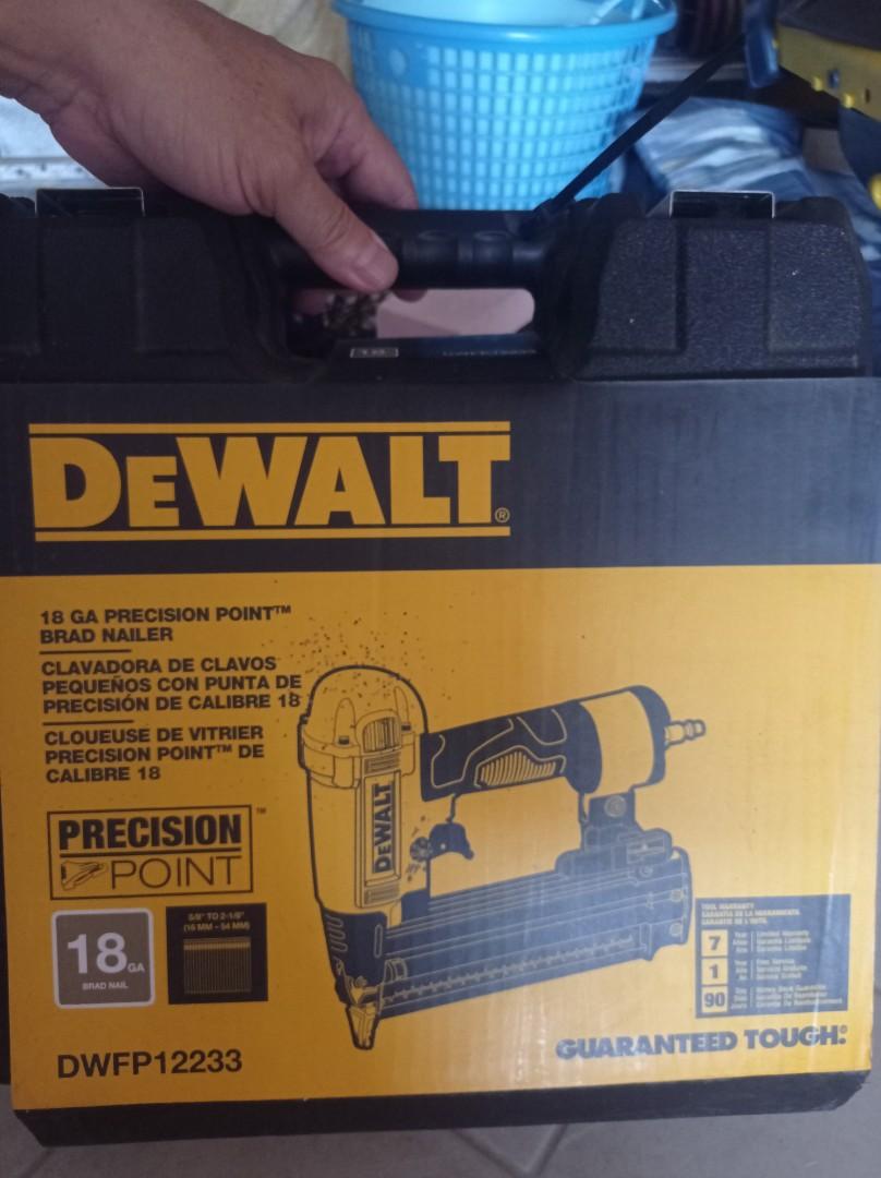 Dewalt 18 ga hotsell precision point brad nailer