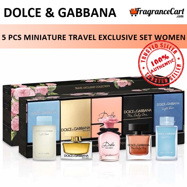 Dolce and gabbana discount miniature perfume set
