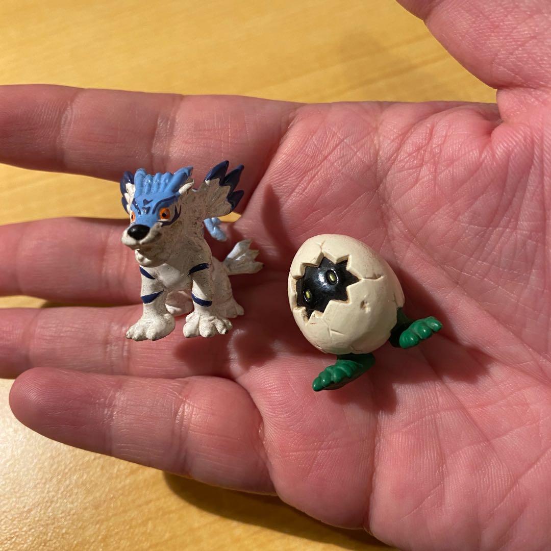 Digitamamon and Garurumon Digimon, Hobbies & Toys, Toys & Games on ...