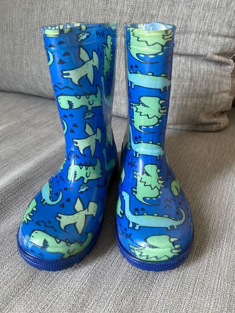 Dinosaur wellies - by NEXT UK rainboots 