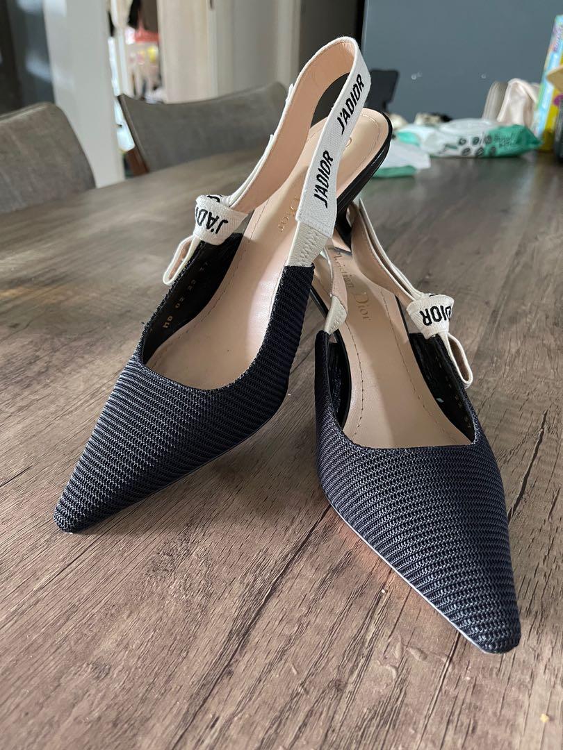DIOR slingback Kitten Heels