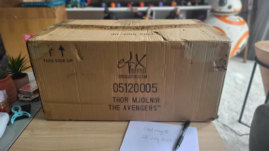 Efx Thor Mjolnir Hammer Prop Replica, Hobbies & Toys, Toys & Games on