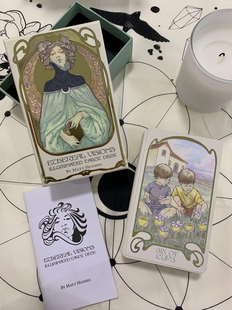 Ethereal Visions Tarot, Hobbies & Toys, Toys & Games on Carousell