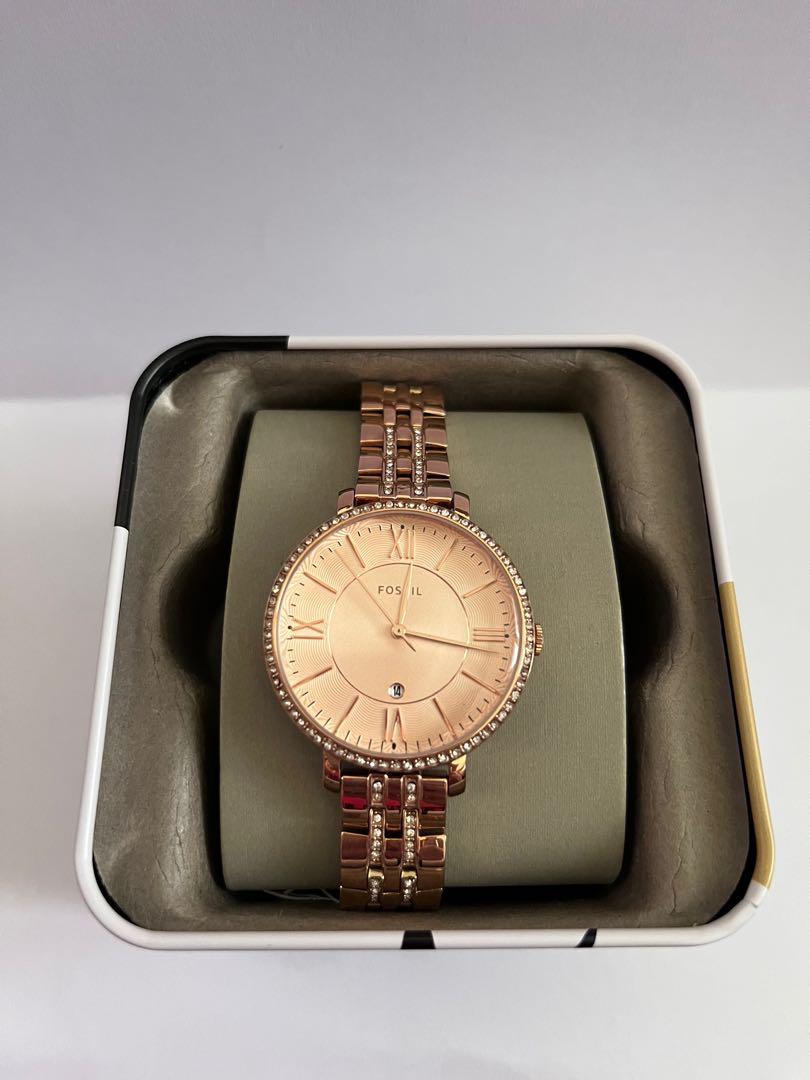 Fossil Stay Curious Rose Gold Female s Watch Women s Fashion Watches Accessories Watches on Carousell