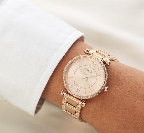 Fossil Women s Hybrid Connected Smartwatch with Stainless Steel Strap FTW5040