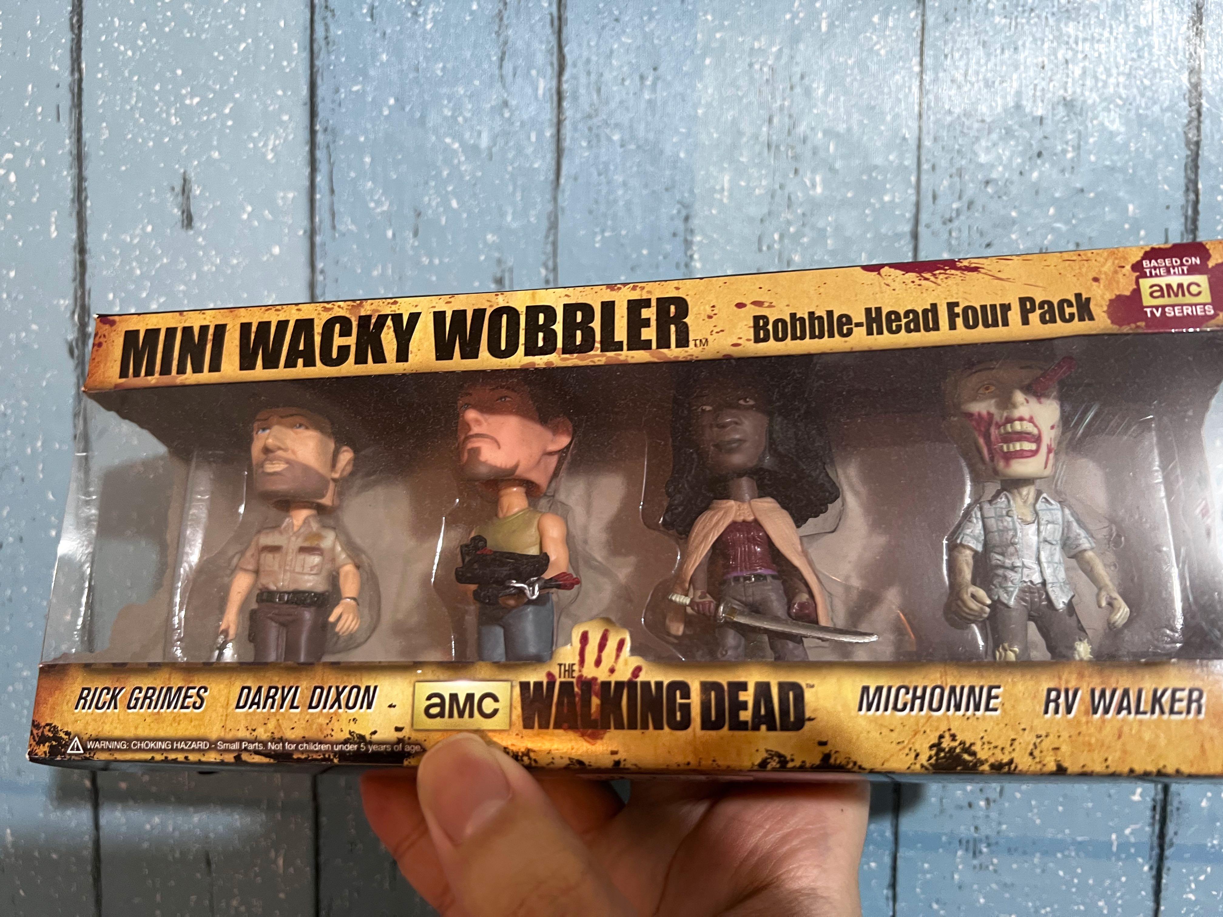 Funko The Walking Dead Mini Wacky Wobbler, Hobbies & Toys, Toys