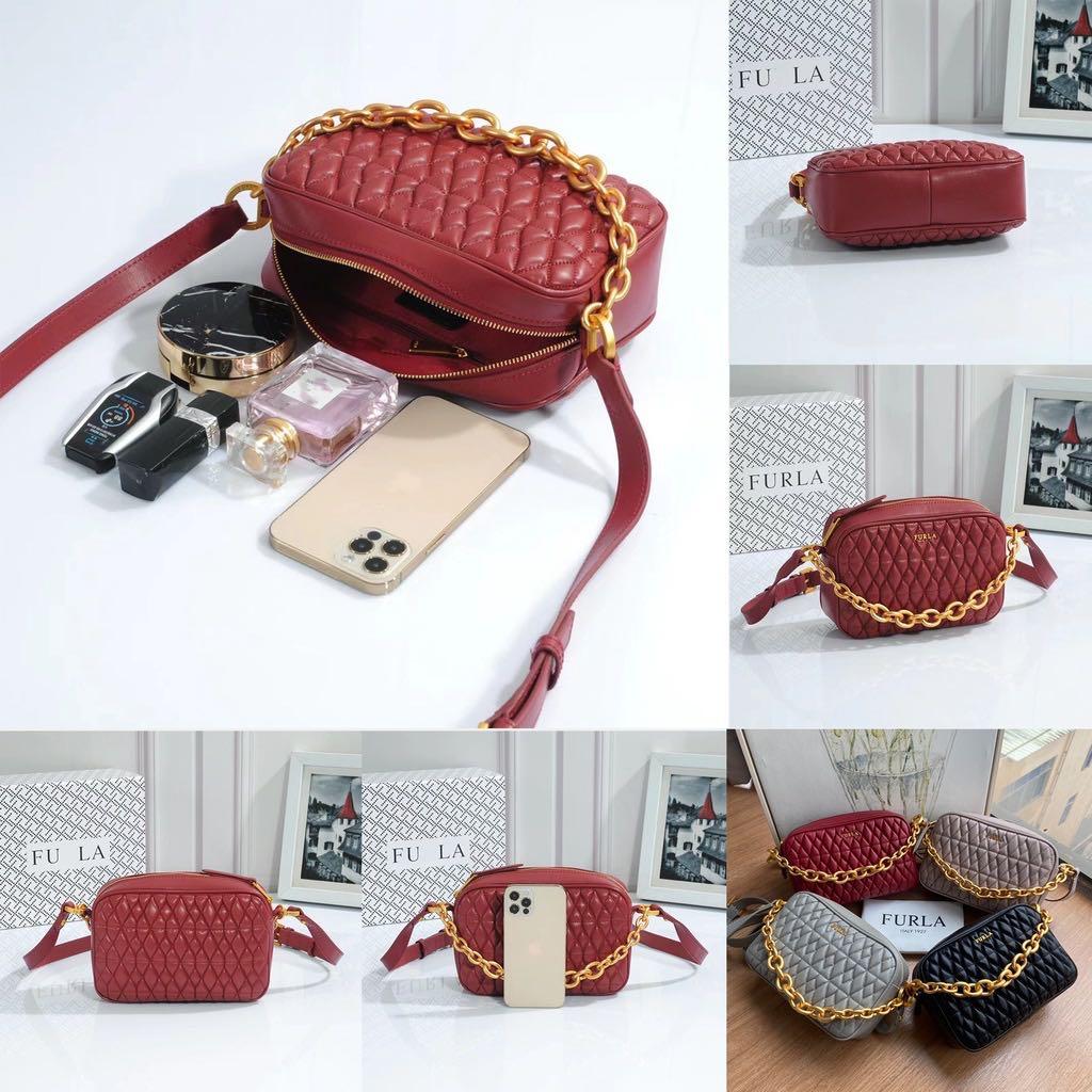 Furla cometa camera bag top