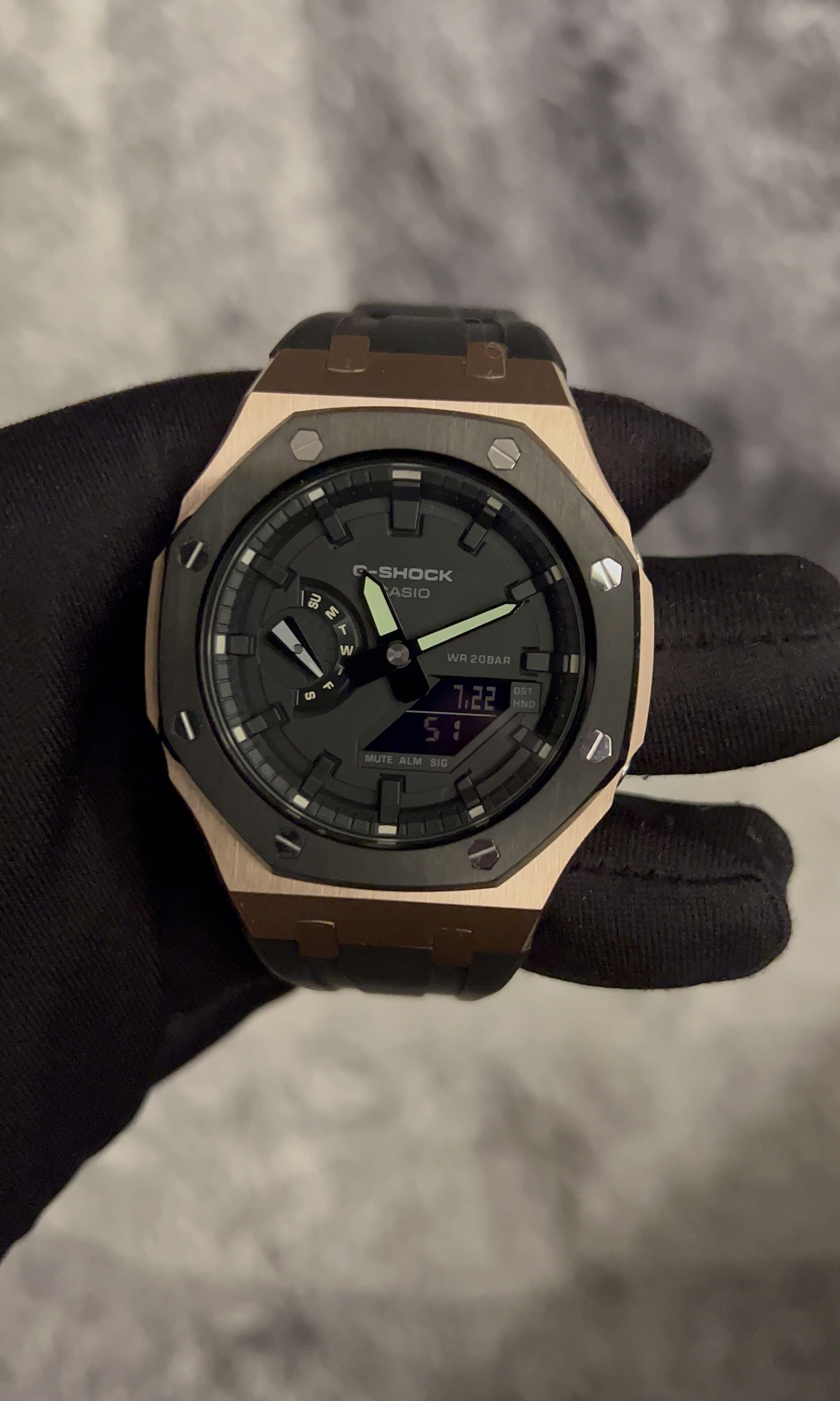 G shock ga 2110 black sales