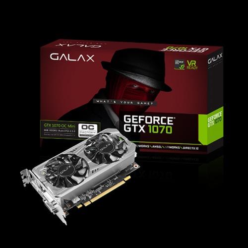 GALAX GTX 1070 OC Mini GPU graphics card