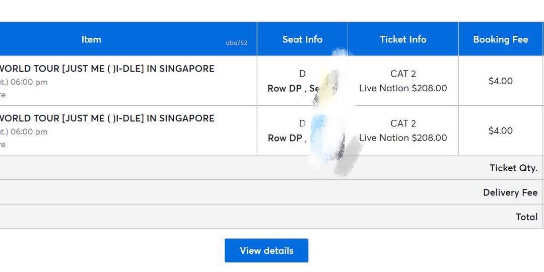 GIDLE Singapore Concert, Tickets & Vouchers, Event Tickets on Carousell