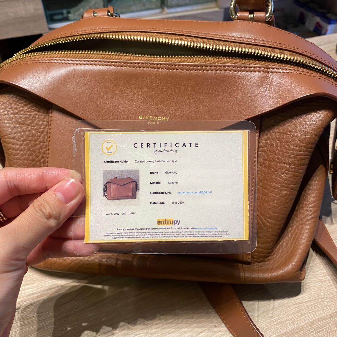 Givenchy Sway Bag Small Cognac Leather