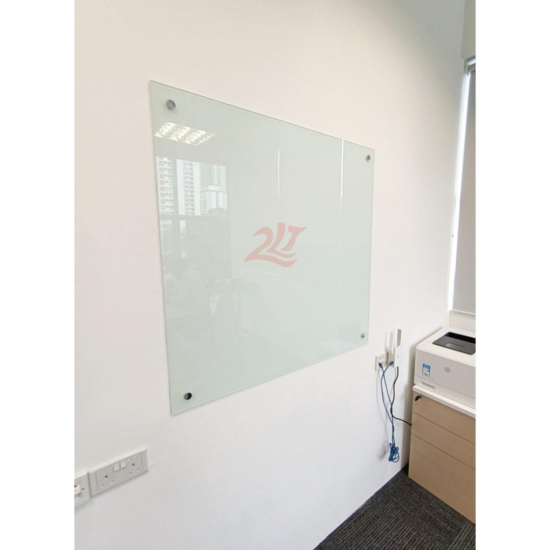 Glass WhiteBoard for Office/Homes, Hobbies & Toys, Stationery & Craft