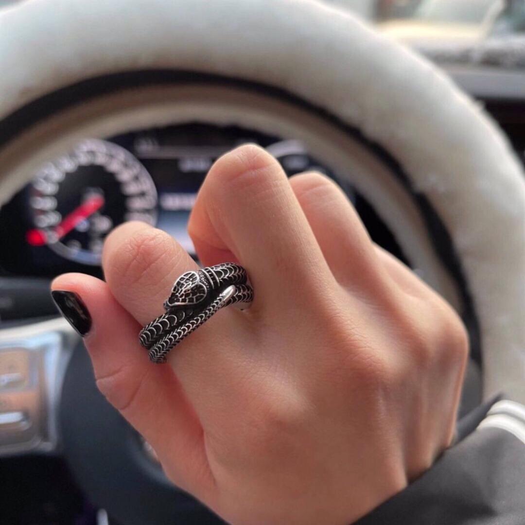 Gucci snake ring mens sale