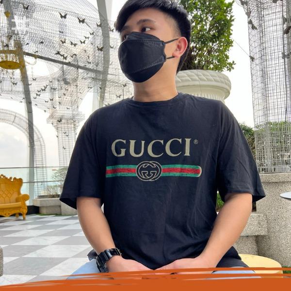 Gucci - Black Tee, Men's Fashion, Tops & Sets, Tshirts & Polo Shirts on  Carousell