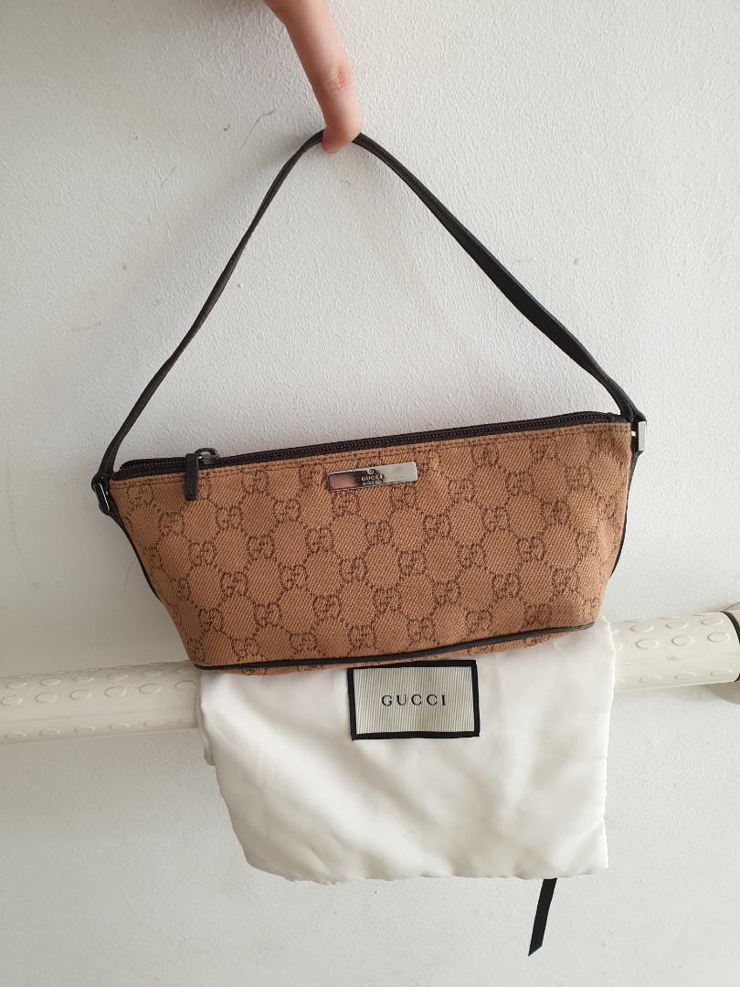 Authentic Gucci boat pochette bag, Luxury, Bags & Wallets on Carousell